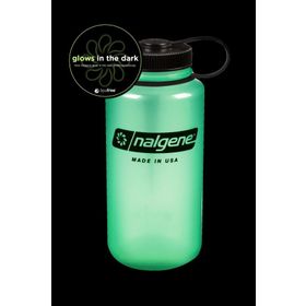 Nalgene 32oz WM Green Glow / Siyah Cap Tritan Suluk
