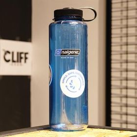 Nalgene 48 Oz Silo Blue Sustain W Black Cap Suluk