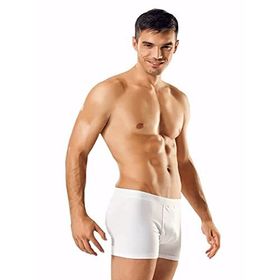 Namaldı 3'lü Siyah Likralı Elastan Erkek Boxer