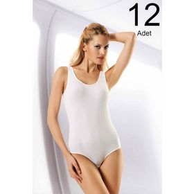 Namaldi ELF568N262CCM12 Beyaz 12'li Kadın Body