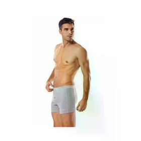 Namaldi N146 Gri Düğmeli Likralı Erkek Boxer