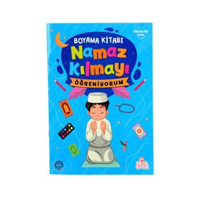NAMAZ KILMAYI ÖĞRENIYORUM (ERKEK 3-7 YAŞ) BOYAMA KITABI - GENEL