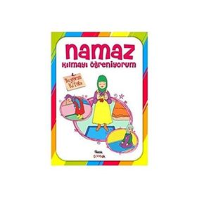NAMAZ KILMAYI ÖĞRENIYORUM (KIZ 3-7 YAŞ) BOYAMA KITABI - GENEL