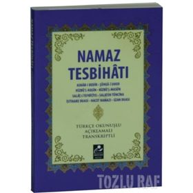 NAMAZ TESBİHATI (MINI BOY) TÜRKÇE OKUNUŞLU, AÇIKLAMALI, TRANSKRIPTLI - MUHAMMED SALIH AKGÜN