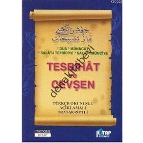 NAMAZ TESBIHATI VE CEVŞEN-I KEBIR (CEP BOY, TRANSKRIPSIYONLU) - KOLEKTIF