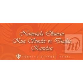 Namazda Okunan Kısa Sureler ve Dualar Kartelası - kollektif