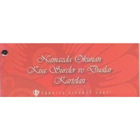 Namazda Okunan Kısa Sureler ve Dualar Kartelası - kollektif
