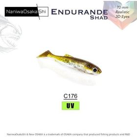 NaniwaOsakashi Endurande Shad 70 mm C176 Silikon Yem