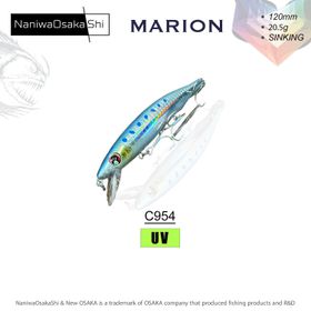 NaniwaOsakashi Marion 120 mm 20.5 gr Sinking C954 Sahte Balık