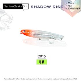 NaniwaOsakashi Shadow Rise 75 mm 7.8 gr C015 Sahte Balık