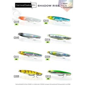 NaniwaOsakashi Shadow Rise 75 mm 7.8 gr C034 Sahte Balık