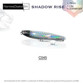 NaniwaOsakashi Shadow Rise 75 mm 7.8 gr C045 Sahte Balık