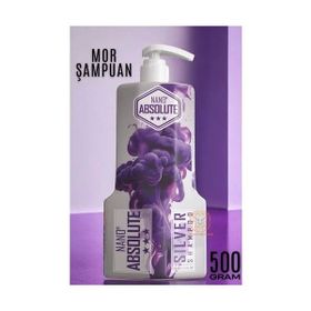 Nano Absolute 500 ml Silver Mor Şampuan