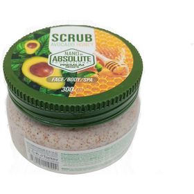 Nano Absolute Scrub 300 ml Avokado Bal Vücut Yüz Spa Peeling