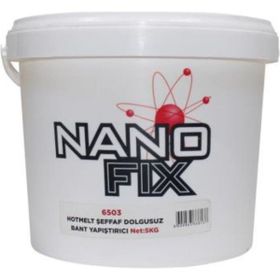 Nanofix 6503 Hotmelt Dolgusuz Şeffaf Kova 5 kg Tutkal