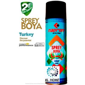 Napron Mat Siyah 200 ml Sprey Boya