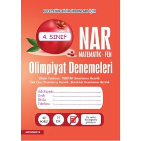 Nar Olimpiyat Denemeleri 4. Sınıf Matematik-Fen - kollektif