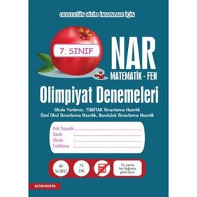 Nar Olimpiyat Denemeleri 7. Sınıf Matematik - Fen - Kollektif