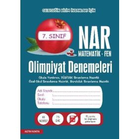 Nar Olimpiyat Denemeleri 7. Sınıf Matematik - Fen - Kollektif