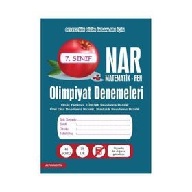 Nar Olimpiyat Denemeleri 7. Sınıf Matematik - Fen - Kollektif