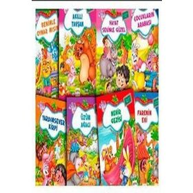 Nar Yayınları - Neşeli Orman Hikayeleri Dizisi (8 Kitap - Küçük Boy)