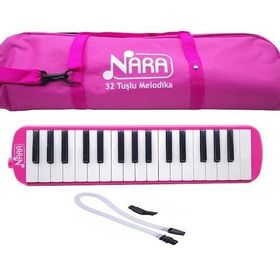 Nara NR-32-P 32 Bez Çantalı Pembe Melodika