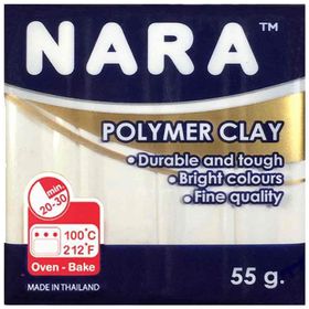 Nara Pm13 White 55 gr 6'lı Şirink Polimer Kil