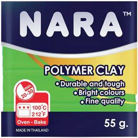 Nara Pm53 Neon Green 55 gr 6'lı Şirink Polimer Kil