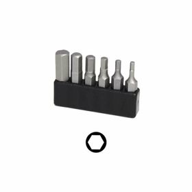 Narex 857600 1/4'' 30 mm 6 Parça Allen Bits Uç Seti