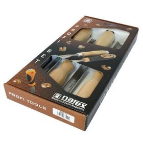 Narex 863510 Wood Line 4 Parça Oluklu İskarpela Seti