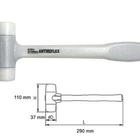 Narex 875152 Antireflex 290 mm Geri Tepmesiz Plastik Çekiç