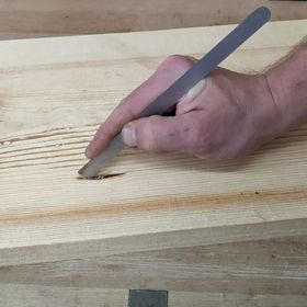 Narex 877000 200x14 mm Çok Amaçlı Dar Ahşap Kazıyıcı Sistre