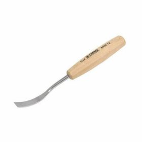 NAREX 893012 12x90 mm Wood Line Standart Bükülmüş Düz Ağız Oyma Iskarpelası