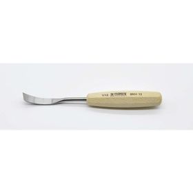 Narex 893112 12X90 mm Wood Line Bükülmüş Sola Eğri Ağız Oyma İskarpelası