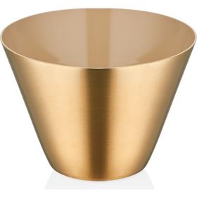 Narin Gold and Beige Mat 5 cm Konik Çerezlik