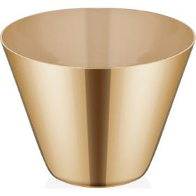 Narin Gold and Beige Parlak 5 cm Konik Çerezlik