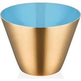 Narin Mat Gold and Blue 7 cm Konik Çerezlik