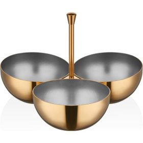 Narin Star Gold Titanyum 3'lü Çerezlik