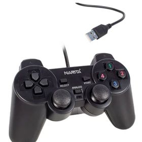 Narita Nrt-333 Usb Game Pad Joystıck Çift Titreşimli Oyun Kolu Analog