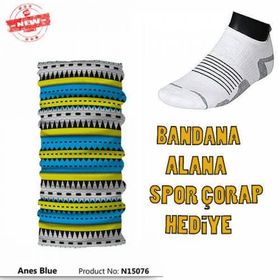 Narr Anes Blue Bandana