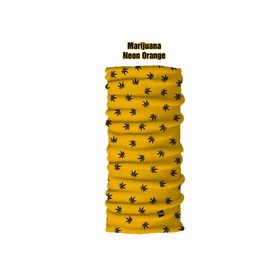 Narr Marijuana Neon Orange Bandana