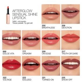 Nars Afterglow Sensual Shine 777 Orgasm Ruj