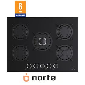 Narte NT-CG20070B Siyah Ankastre Ocak