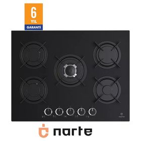 Narte NT-CG20070B Siyah Ankastre Ocak