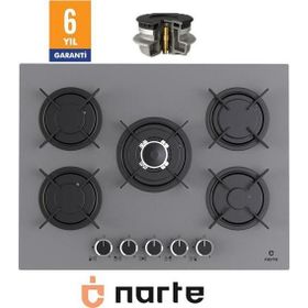 Narte NT-CG20070S Gri Ankastre Ocak