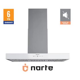Narte NT-HI3019W Beyaz Ada Tipi Davlumbaz