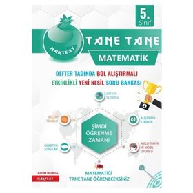 Nartest 5 Defter Tadında Matematik Soru Bankası