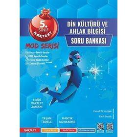 Nartest 5. Sınıf Mod Din Kültürü ve Ahlak Bilgisi Soru Bankası