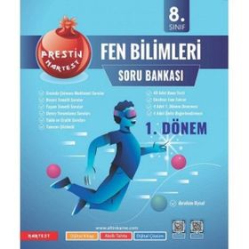 Nartest 8. Sınıf 1. Dönem Prestij Fen Bilimleri Soru Bankası 2023