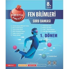 Nartest 8. Sınıf 1. Dönem Prestij Fen Bilimleri Soru Bankası 2023